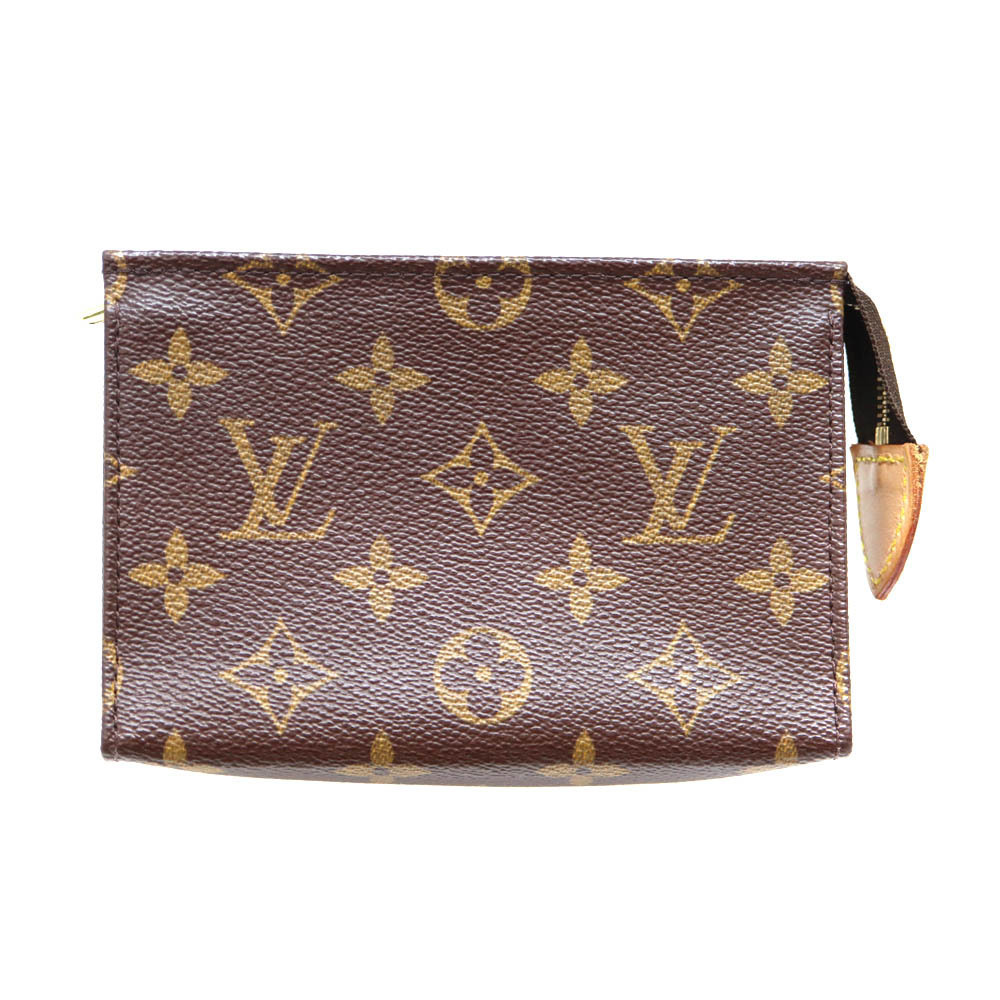 Louis Vuitton Pochette Toilette Clutch Monogram Canvas